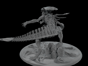 xenomorph queen Modelo de Impressão 3D