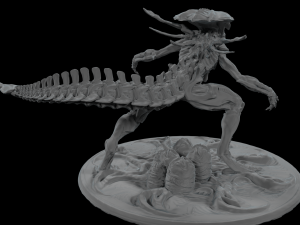 xenomorph queen Modelo de Impressão 3D