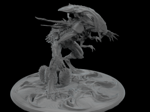 xenomorph queen Modelo de Impressão 3D
