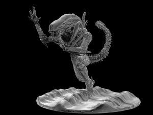 xenomorph Model Cetak 3D