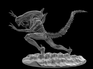 xenomorph Model Cetak 3D