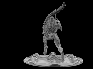 xenomorph Model Cetak 3D