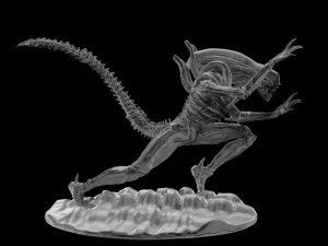 xenomorph Model Cetak 3D