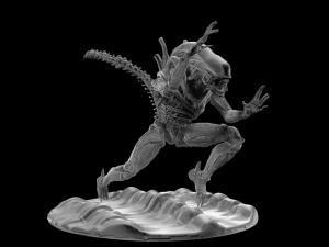 xenomorph Model Cetak 3D