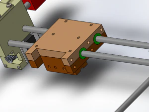 3d printer machine with dual extruder 3D Model