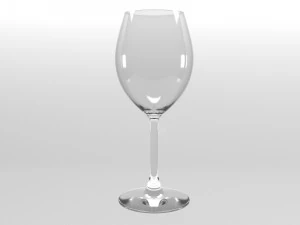 gelas anggur Model 3D