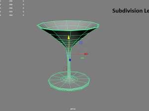 wine glass 3D Model