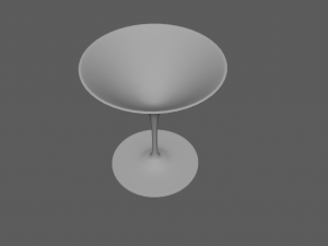 wine glass 3D Модель