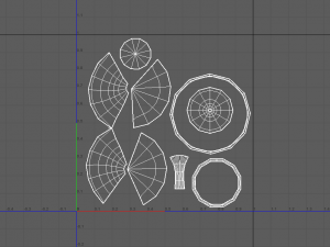 wine glass 3D Модель
