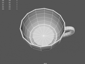 coffee cup 3D 模型
