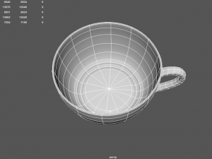 coffee cup 3D 模型