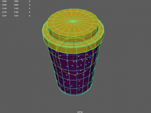 coffee cup 3D मॉडल