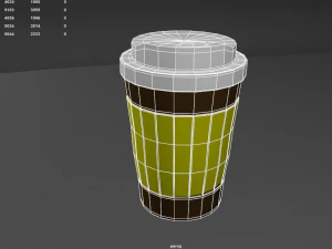 paper coffee cup 3D Model