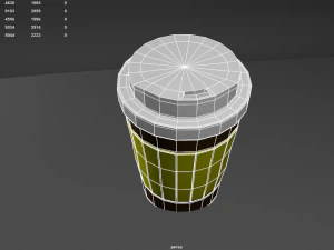 paper coffee cup 3D Model