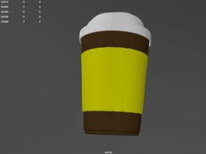 paper coffee cup 3D Model
