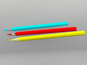 pensil Modello 3D