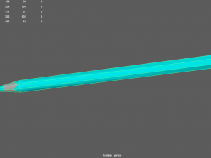 pensil Model 3D