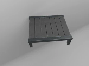 old table 3D Model