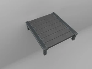 old table 3D Model