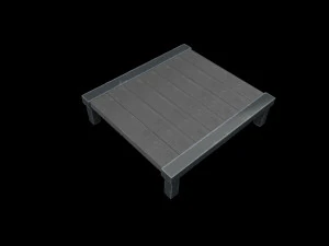 old table 3D Model