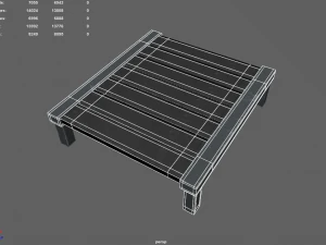 old table 3D Model