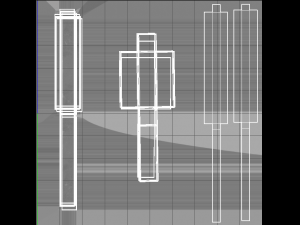 old table Modelo 3D