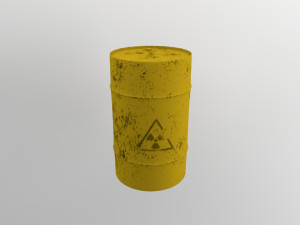 toxic barrel model 3D-Modell