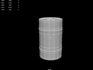 toxic barrel model 3D Модель