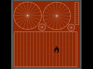 flammable barrel 3D Model