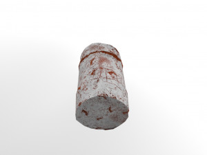 rusty waste oil drums Modello 3D