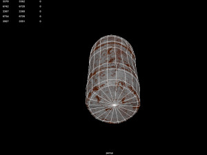 rusty waste oil drums Modello 3D