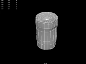 rusty waste oil drums 3D Model