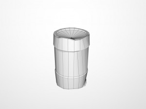 rusty waste oil drums Modello 3D