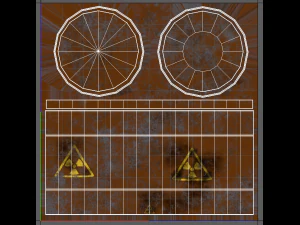 녹슨 통 3D 모델