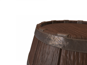 barrel 3Dモデル