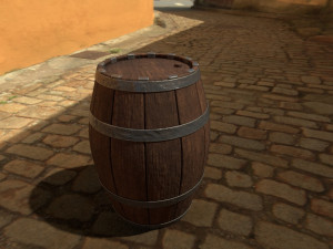 barrel 3Dモデル