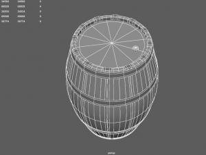 barrel 3D Model