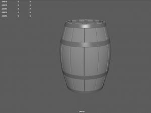 barrel 3D Model