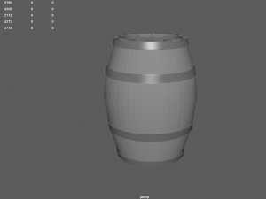 barrel 3D Model
