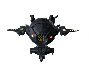 sci-fi military drone - pbr 3D Модель
