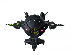 sci-fi military drone - pbr 3D Model