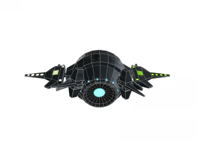 sci-fi military drone - pbr 3D Model