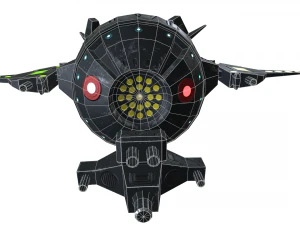 sci-fi military drone - pbr 3D Model