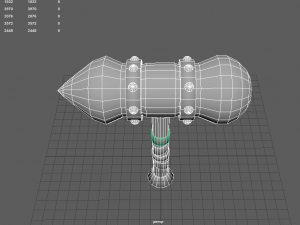 great axe - pbr Modèle 3D