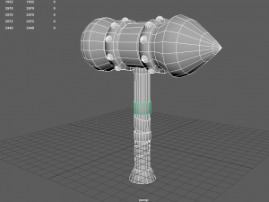 great axe - pbr Modèle 3D