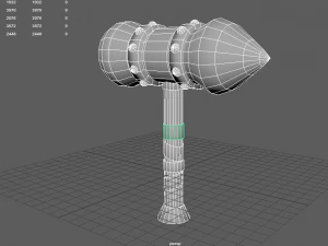 great axe - pbr 3D Model