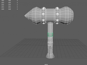 great axe - pbr Modèle 3D
