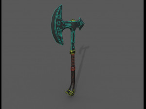 nordic axe - pbr 3D Model