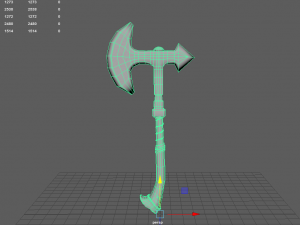 nordic axe - pbr 3D Model