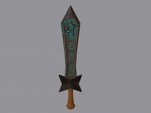 devil sword - pbr 3D मॉडल